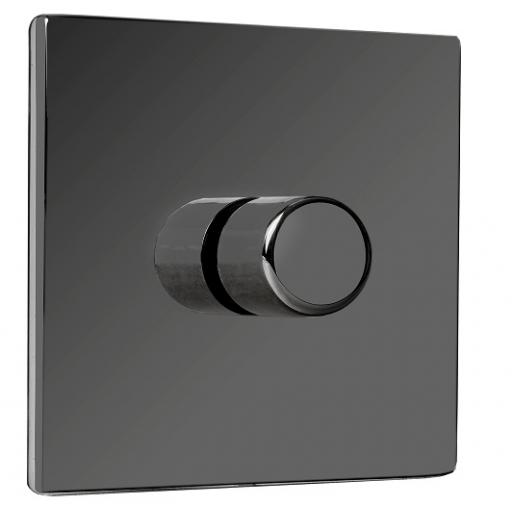 Wall Mounted LED Lighting Dimmer Black Nickel