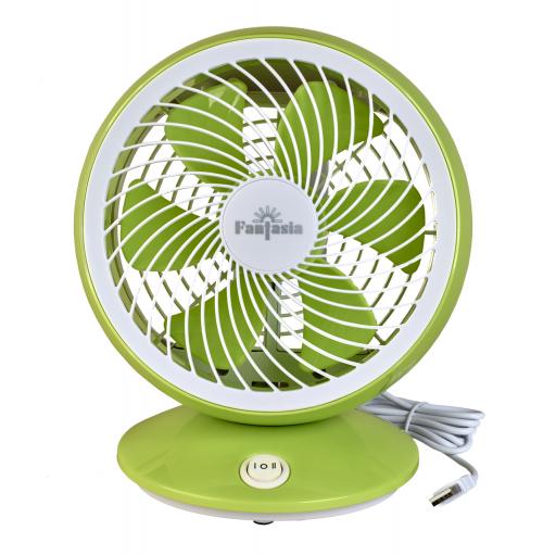 USB Desk Fan in Green